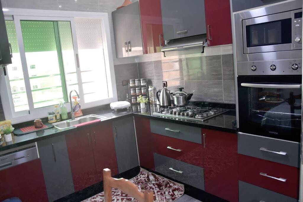 Appartement Azurite - Traditionnel & Spacieux Fès Exterior foto